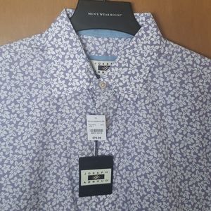Mens floral button down dress shirt mens warehouse